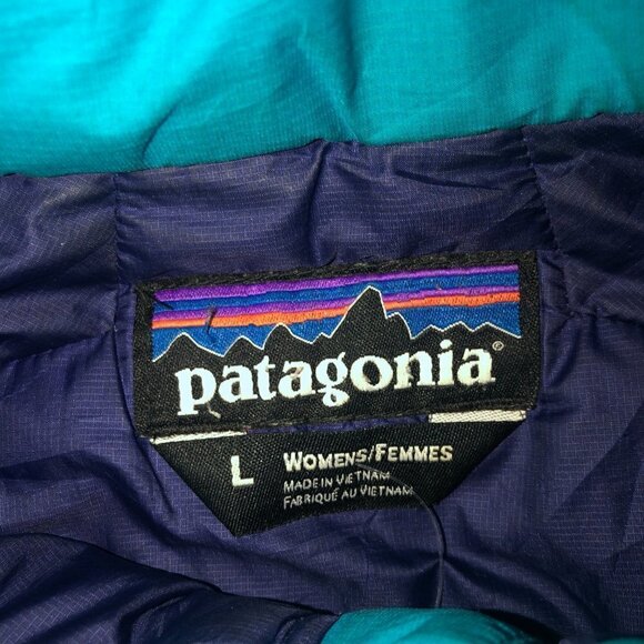 Patagonia Micro Puff Jacket Large Blue - Picture 11 of 13